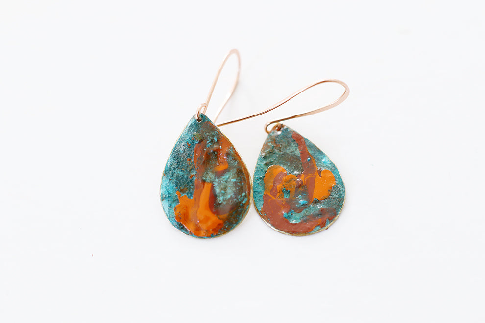 Inferno Teardrop Earrings